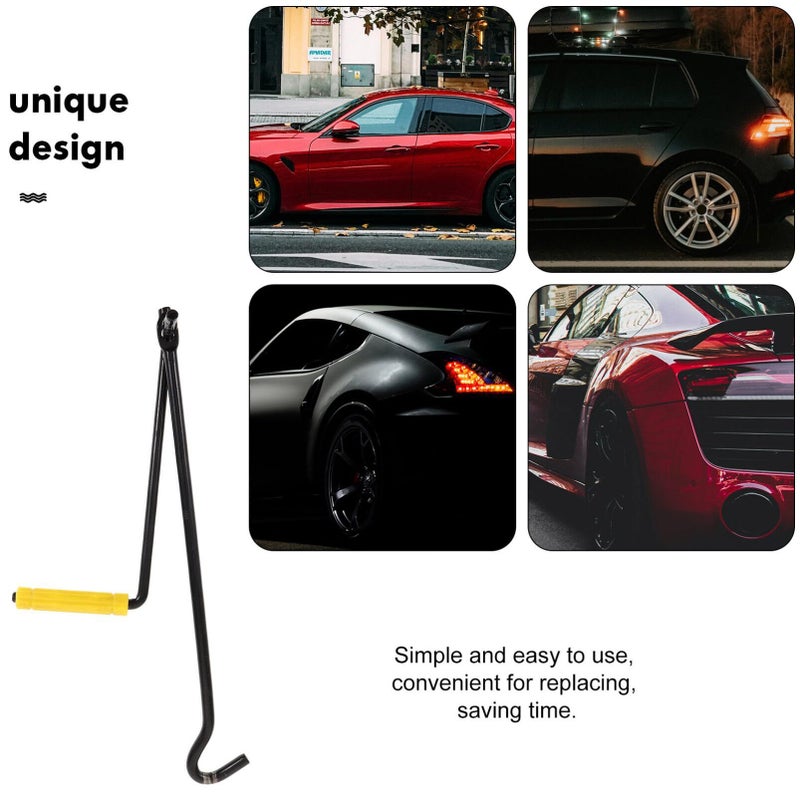 Heavy Duty Scissor Jack Crank Handle Tool for Car Truck Tire Repair and Emergency Lifting - Image 4
