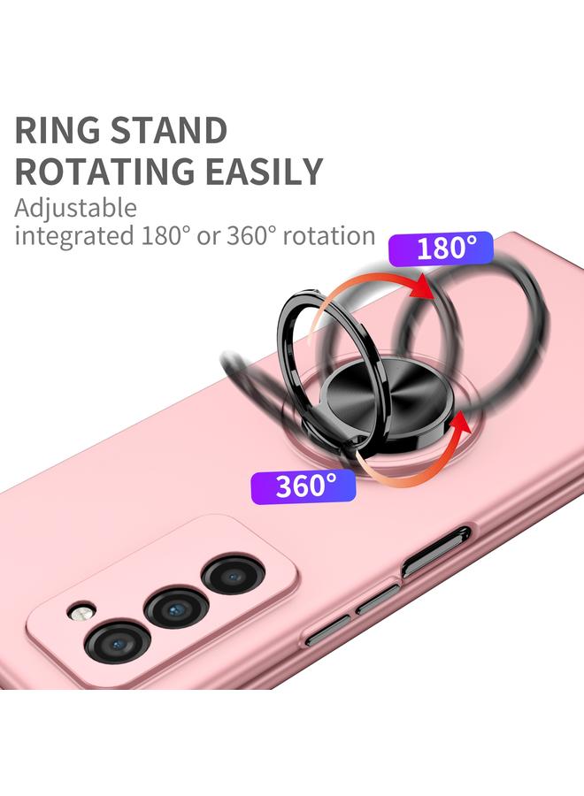 اس-توب جراب لهاتف Samsung Galaxy Z Fold2 5G جراب حامل حلقة مدرعة للهاتف - Image 4