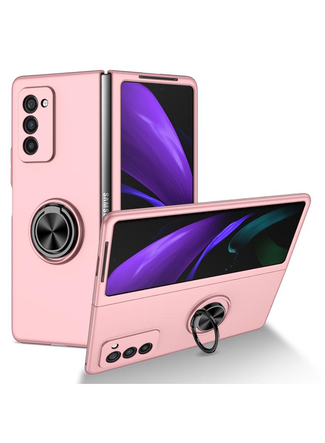 اس-توب جراب لهاتف Samsung Galaxy Z Fold2 5G جراب حامل حلقة مدرعة للهاتف - Image 1