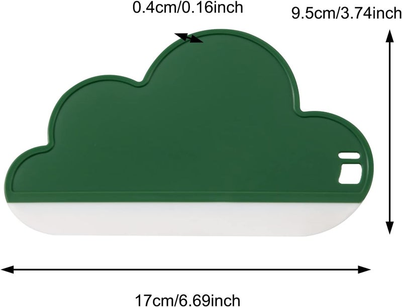 windforgecraft Wiper Bathroom,Small Wiper for Bathroom - Cloud Shaped Glass Wipers for Shower, Wiper for Car Window Bathroom Stain Removal - Image 4