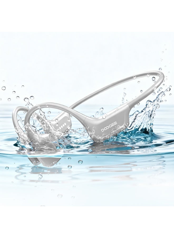DOOGEE BoneAir - Swimming Conduction Headphones, Open Ear Wireless Bluetooth Sports Earphones for Running, Swimming and Sports, Workouts, Sweat Resistant, IP68 - Image 1