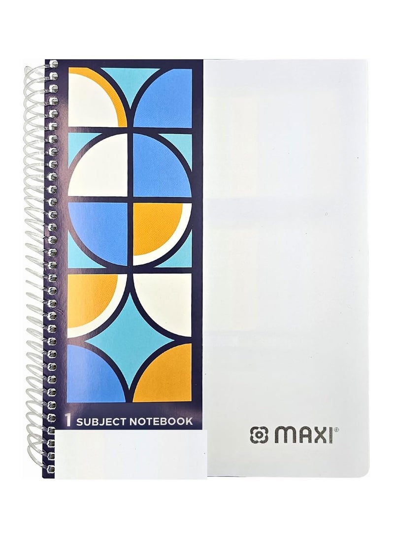 Maxi دفتر ملاحظات بحجم A4 قطعة واحدة بغطاء نايلون بألوان متنوعة - Image 2