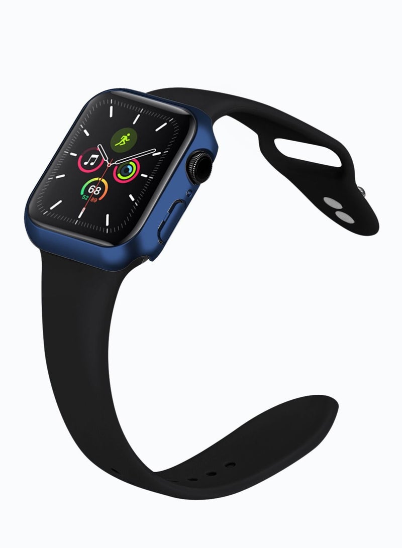 GULFLINK Silicone Watch Band 200mm Length With Protective Case Cover For Apple Watch 7 41mm - Image 5