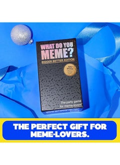 WHAT DO YOU MEME? WHAT DO YOU MEME? Bigger Better Edition - Adult Card Games for Game Night for Teens  - Image 3