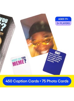 WHAT DO YOU MEME? WHAT DO YOU MEME? Bigger Better Edition - Adult Card Games for Game Night for Teens  - Image 4
