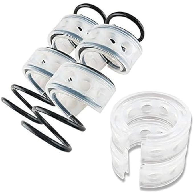 rayihni 2Pcs Universal Car Shock Absorber Spring Bumper Power Auto Buffers ABCDEF Type Spring Bumpers Rubber C Type - Image 2