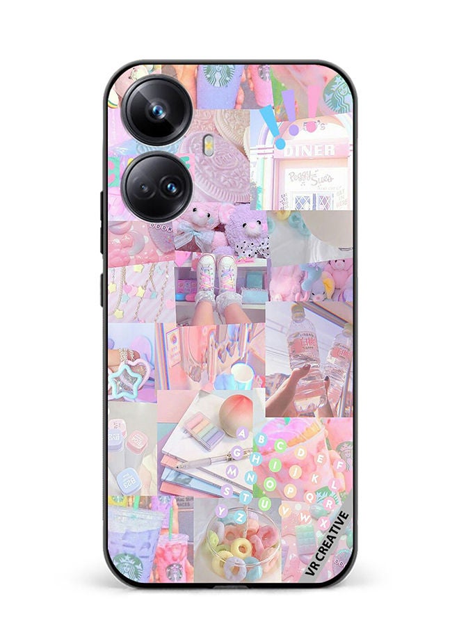 VR CREATIVE Protective Case Cover For Realme 10 Pro Plus Cute Collage Design Multicolour - Image 1