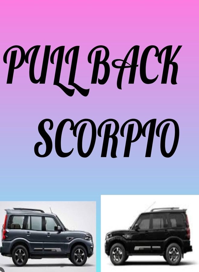 TECHZAGE Scorpio Car Toy for Kids with Openable Doors, Pull Back Action, Engine & Boot Opening | Mini Model of Scorpio CAR for Kids, Boy, Girls | You May GET Any Random Model (Black) - Image 5