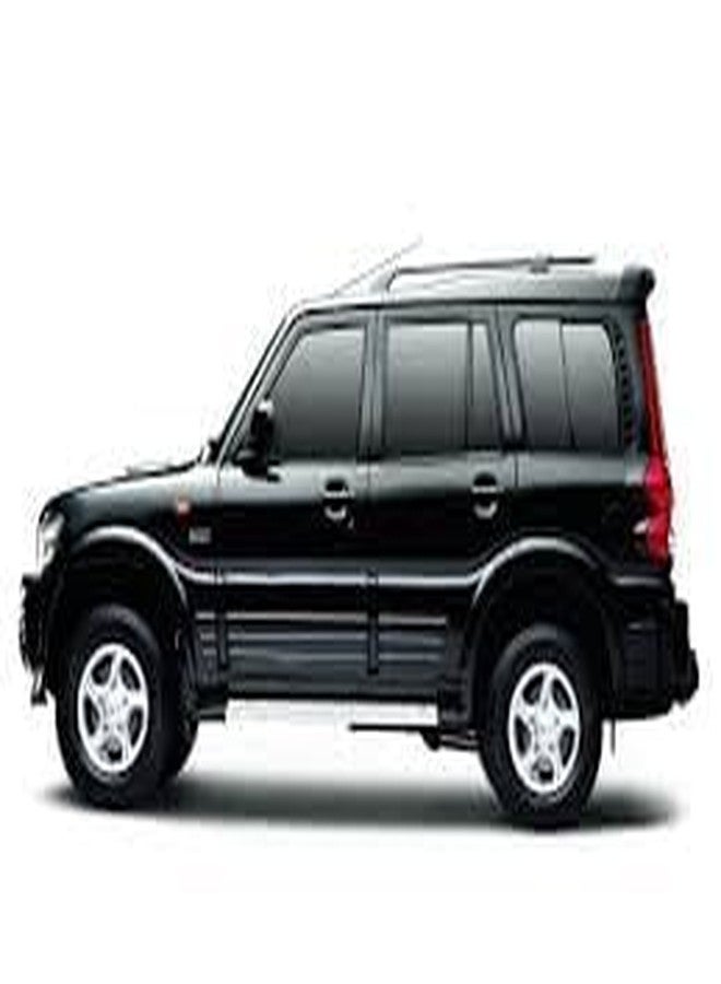 TECHZAGE Scorpio Car Toy for Kids with Openable Doors, Pull Back Action, Engine & Boot Opening | Mini Model of Scorpio CAR for Kids, Boy, Girls | You May GET Any Random Model (Black) - Image 1