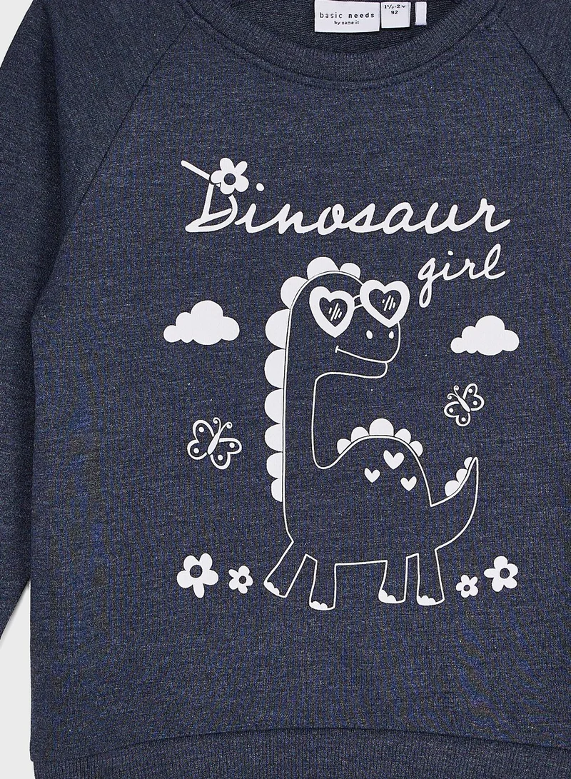 NAME IT Kids Dinosaur Sweatshirt