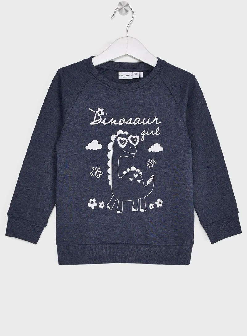 NAME IT Kids Dinosaur Sweatshirt