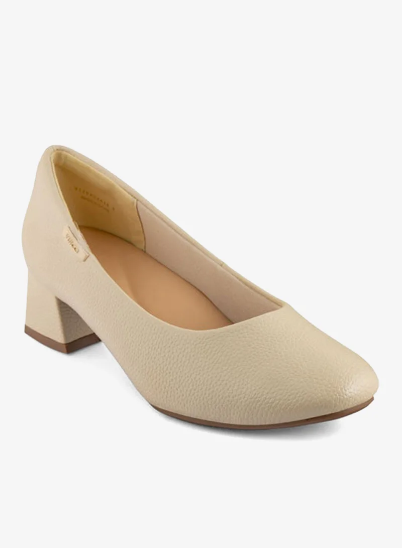 فينتشي مضخات نسائية مدببة إصبع القدم متوسط الكعب