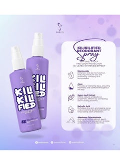 SASKIN Kili kili fied deo Mist 60ml Deodorant Spray  - Image 4
