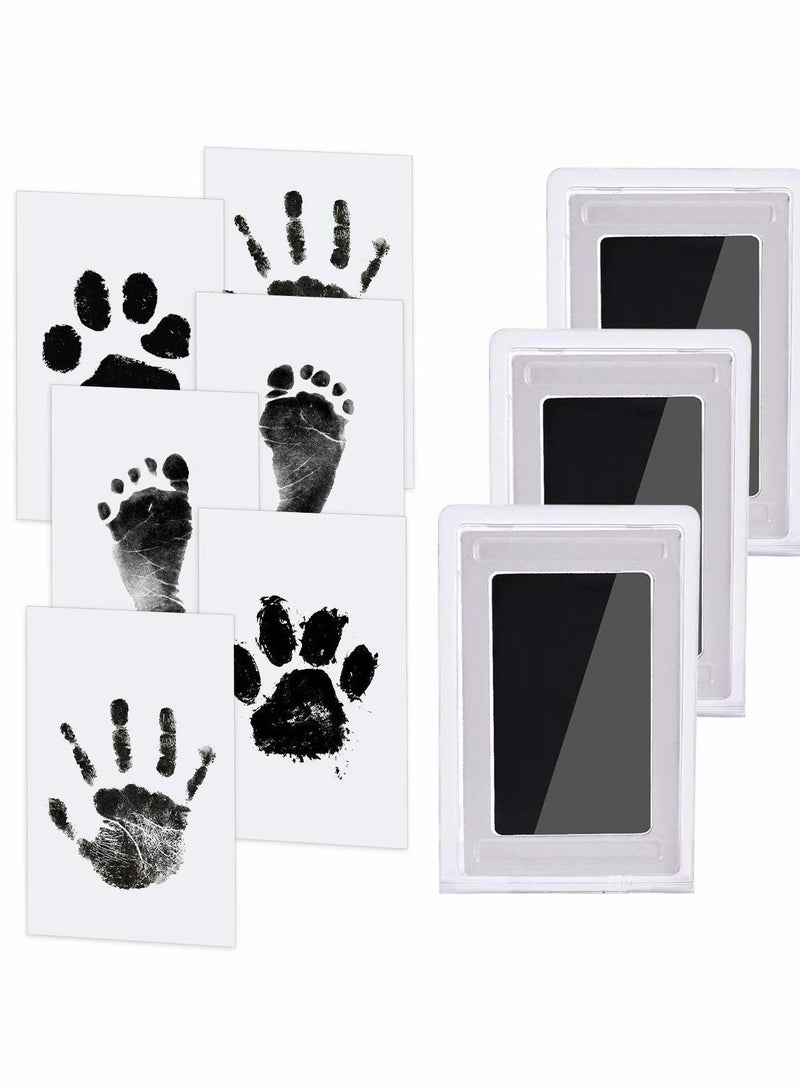 Y&D Baby Handprint and Footprint Kit, Inkless Print Kit Safe Non-Toxic for baby Feet Hands, Family Keepsake - Image 1