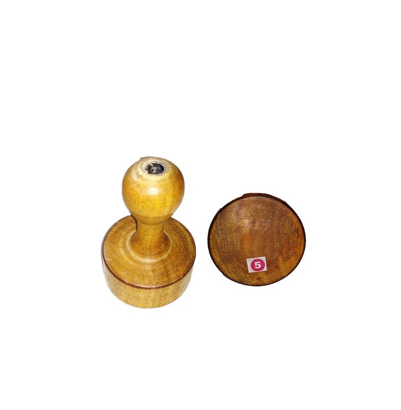 ARMAN SPOONS Royals ONE Piece Wooden Masher Handmade from Single Wood Block Set of 2 Piece Royal Spoons - Image 3