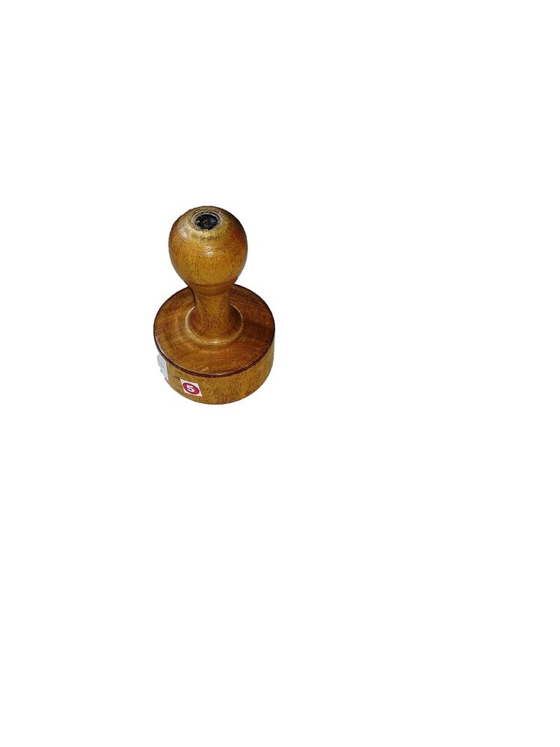 ARMAN SPOONS Royals ONE Piece Wooden Masher Handmade from Single Wood Block Set of 2 Piece Royal Spoons - Image 4