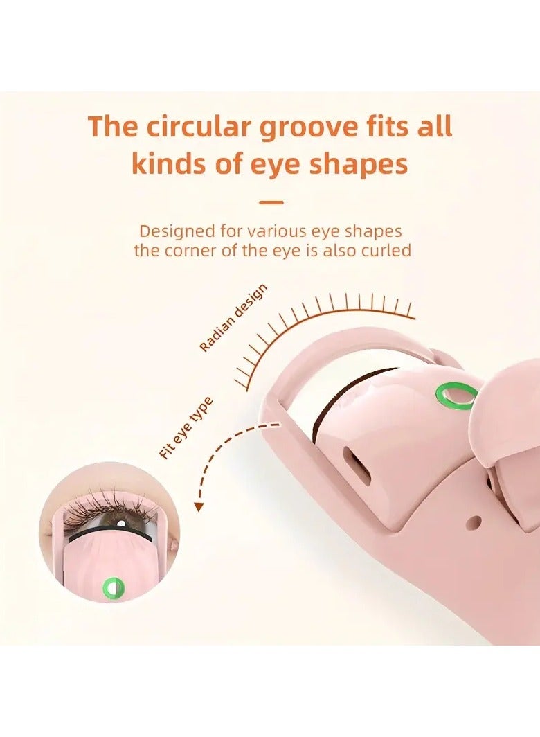 general Electric Eyelash Curlers, Heated Eyelash Curler, 3 Heating Modes Rechargeable Eyelash Curler For Quick Perfect Long Lasting Curls, Instant Lash Lift - Image 4