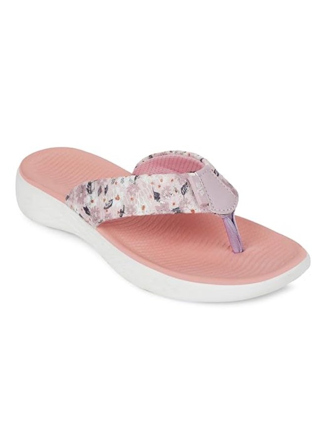 Liberty A-HA IMPACT-L71 Casual Slipper For Women With EVA Sole | Comfortable and Lightweight | Trendy Design Canvas Outolse| Durable Soft Insole | Stylish Footwear and Cushioned Footbed - Image 1