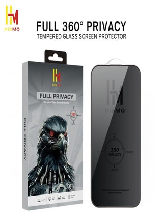 360° Full Privacy Screen Protector【iPhone 13/13 Pro/14】360 Degree All-Angles Peeping Protection, 9H Tempered Glass, Bubble-Free Installation, Smooth Touch, Full Edge Coverage - pzsku/ZFA69101D2CD6AFC0B329Z/45/1751035811/f80217f4-29ac-4c06-9225-fab3b85e0d38
