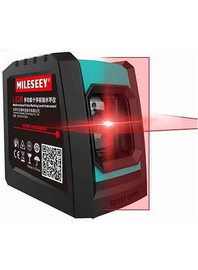 ECVV Mileseey Laser Level | Professional 2 Lines Vertical Cross Laser Leveler with Battery and Tripod multi - Image 2