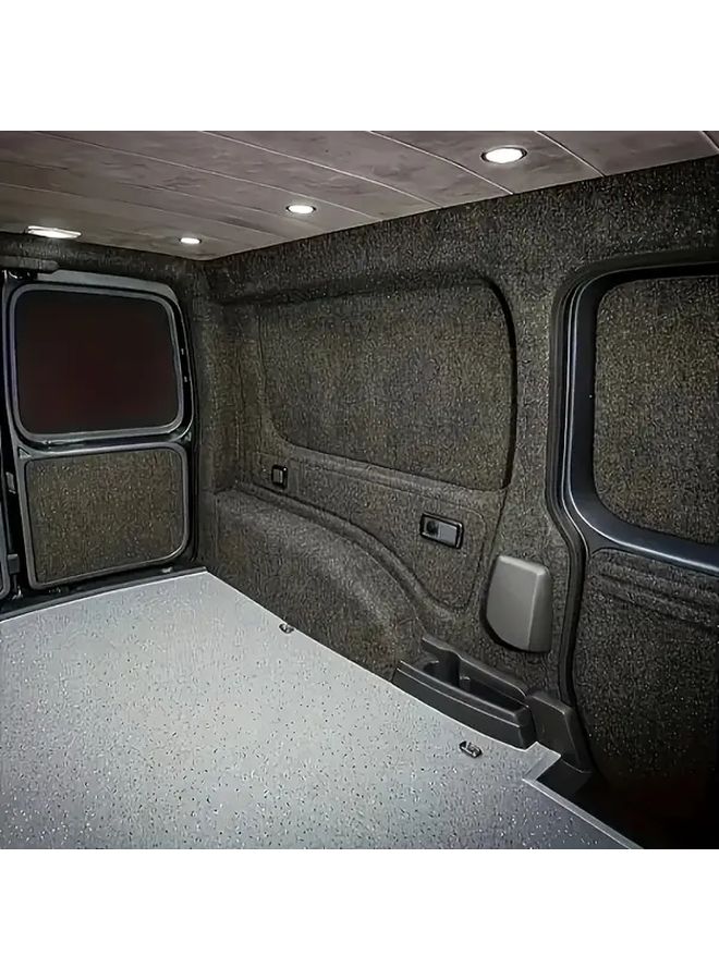 Anthracite 4 Way Stretch Camper Van Carpet Lining Durable Easy Clean Floor Mat - Image 5