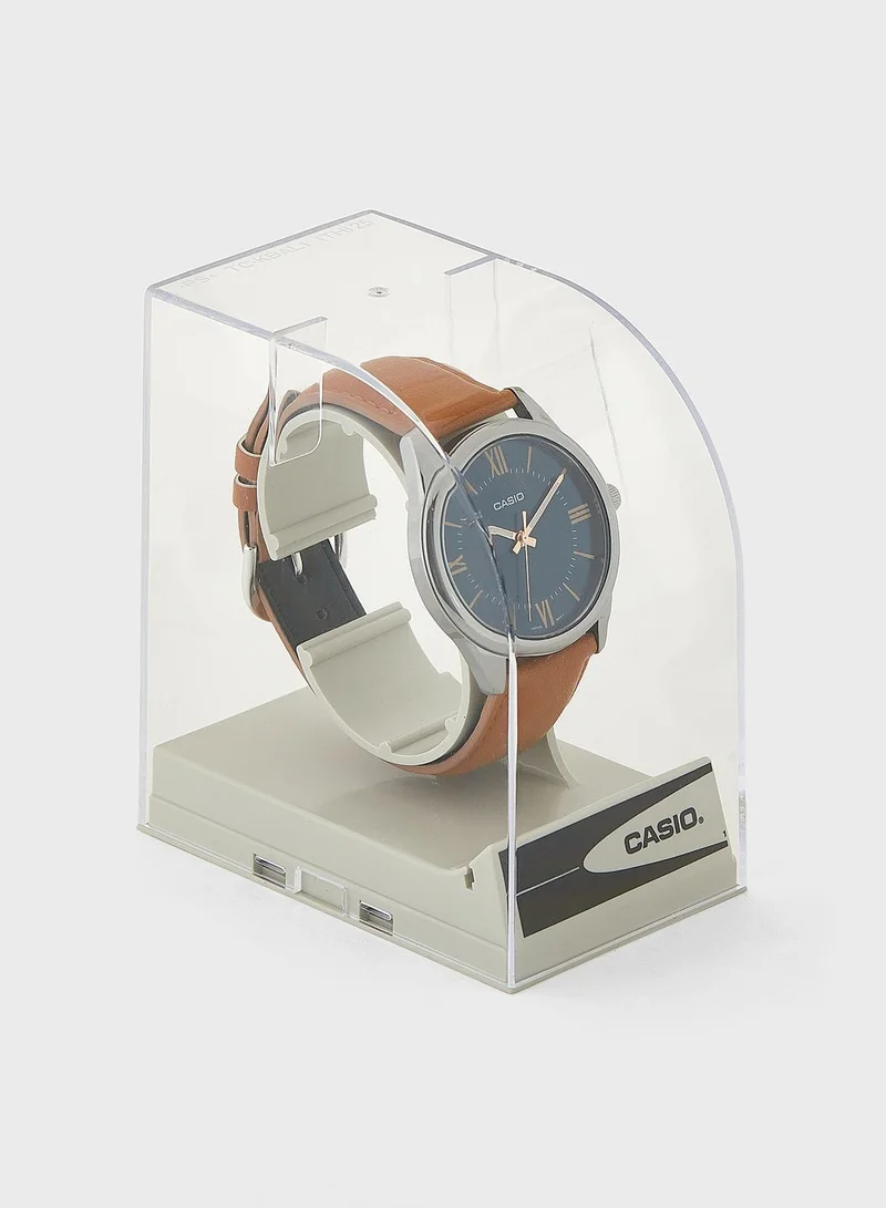 CASIO Mtp-V005L-2B5Udf Analog Watch