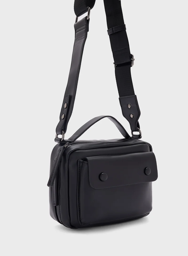 Robert Wood Casual Crossbody Messenger Bag