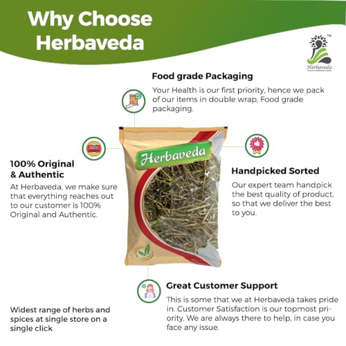 Herbaveda- Cleavers Herbs Loose Tea 100g - Image 3