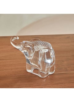 Home Box Vega Glass Elephant Accent 11.7 x 8.5 x 5 cm  - Image 2