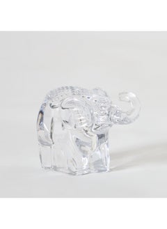 Home Box Vega Glass Elephant Accent 11.7 x 8.5 x 5 cm  - Image 5