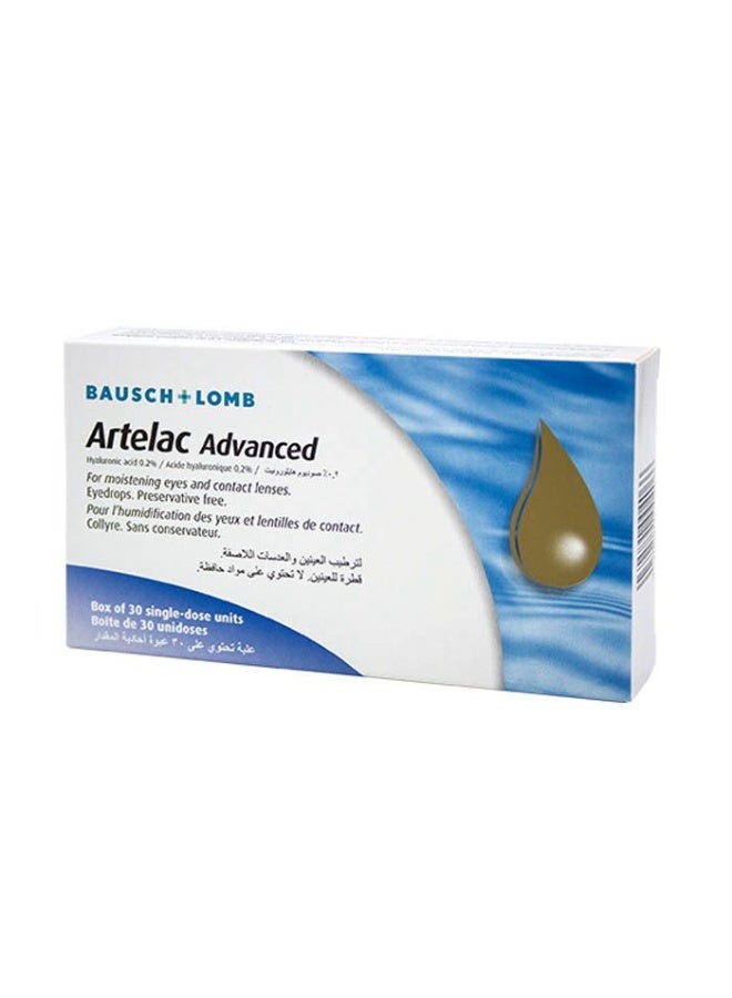 باوش آند لومب ARTELAC ADVANCED  0.2% EYE DROPS 30S