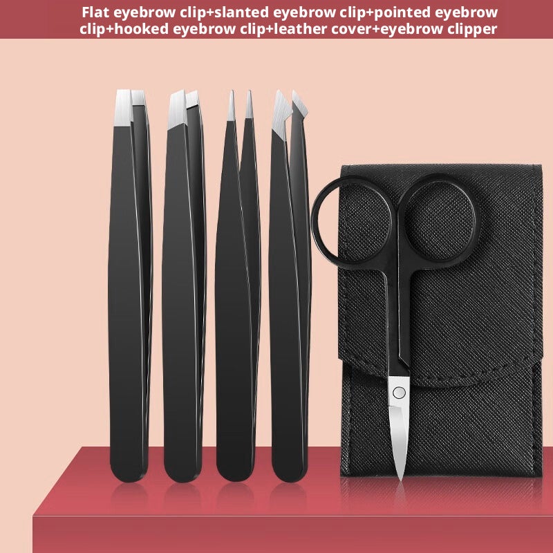 Stainless Steel Tweezers Set - Image 1