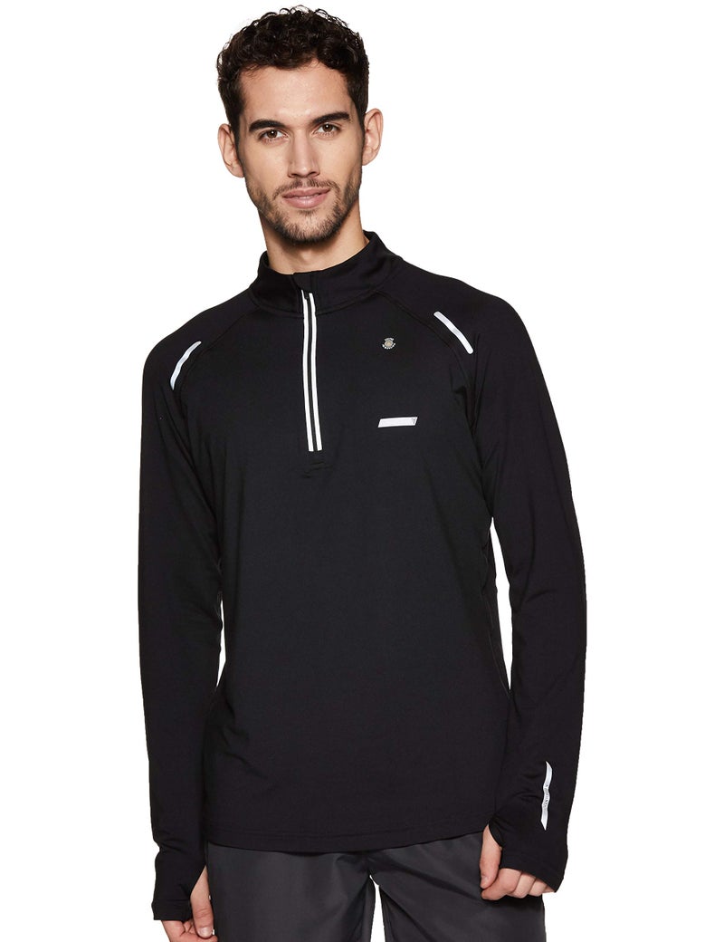Van Heusen Men's Performance Standard Length Jacket - Polyester Spandex - Swift Dry, Odour Shield, Lightweight_81001_Black_XXL - Image 1