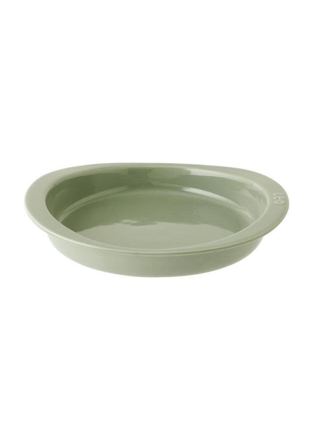 Berghoff Round Baking Dish 29,5 x 26,3 x 6 cm-Light Green  - Image 1