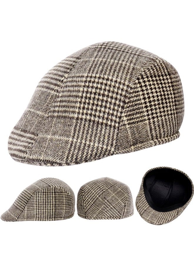 baotongle 3pcs Old Man Costume 100 Day of Grandpa Costume for 1920s Old Man Halloween Costume Brown - Image 5
