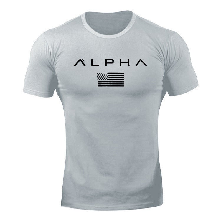 Supply Of New 3D Fitness Clothes Men'S T-Shirt Men'S Sports Outdoor Running Training Quick-Drying Round Neck Short Sleeve - Image 3