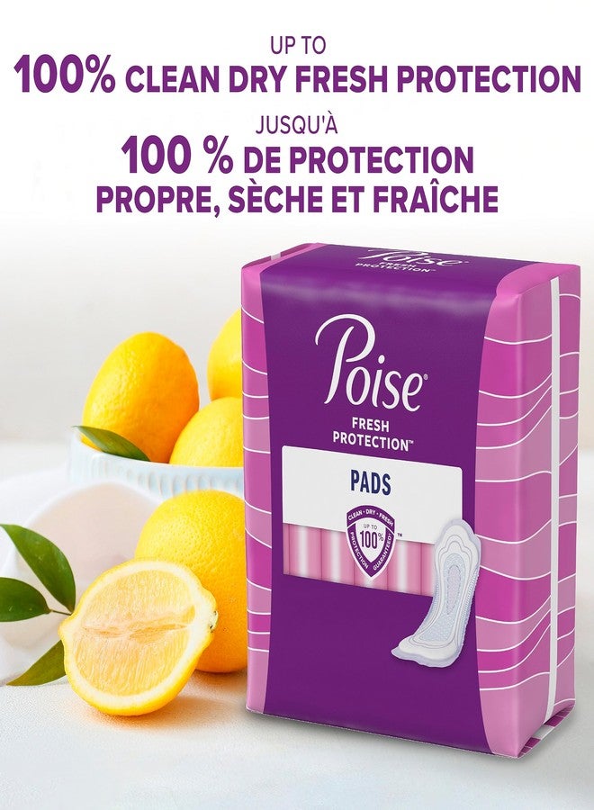Poise Ultra Thin Incontinence Pads for Women, Light Absorbency, Regular Length, 72 Count - Image 3
