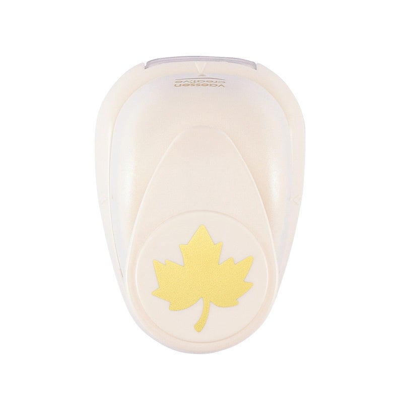Vaessen Creative Craft Paper Punch  Maple Leaf  26 x 24 cm  Circle Cutter for Crafting and Card Making