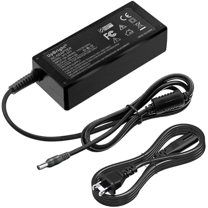 UPBRIGHT NEW GLOBAL 48V AC/DC ADAPTER REPLACEMENT FOR NETGEAR PROSAFE GS108PE GS108PE-100NAS PRO SAFE GS108 PE 48VDC 1.25A 60W DC48V 48.0V SWITCHING POWER SUPPLY CORD CABLE BATTERY CHARGER MAINS PSU - Image 1