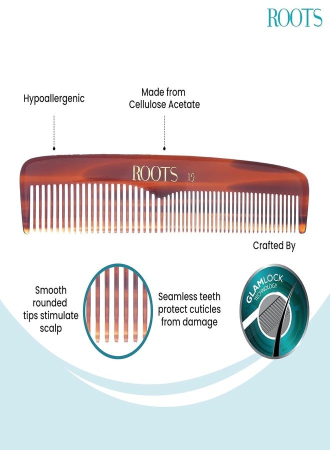 Roots Cellulose Acetate Comb No.19 - Image 3