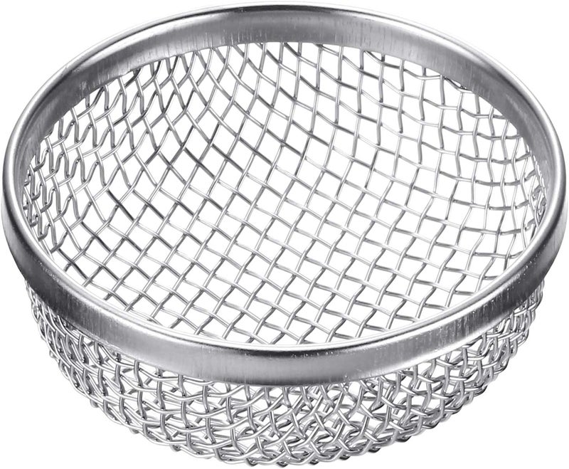 Miady RV Furnace Vent Screen - 2 Pack Flying Insect Bug Cover Camper Heater Exhaust Vents - 2.8" Stainless Steel Mesh Screens - Installation Tool Included - Image 2