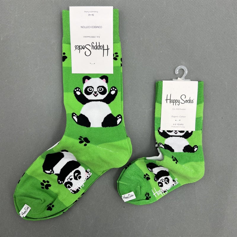 Happysocks Christmas Parent-Child Socks Mother Children Same Socks Boys And Girls Baby Socks New - Image 4