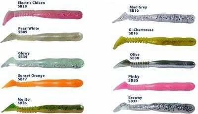 FUJIN Trick Bait 9cm Silicone Fish G.chartreuse