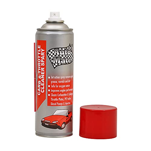 AUTO MATE AEROL Carburetor and Throttle Body Cleaner Spray|Air Intake Cleaner| Carburetor Choke Fuel Oil Deposit Cleaner Spray - Grade 6550 (300g/405ml) - Image 3