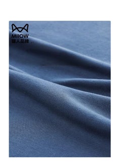 MIIOW Breathing Pajamas-Men's Pajamas Made Of Pure Cotton, Loose And Comfortable, Long Sleeved Casual Home Suit Set  - Image 2