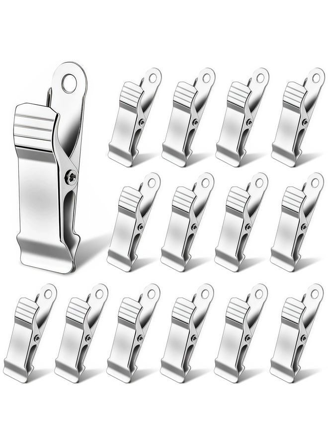 AVERZELLA Small Metal Clips Mini Spring Clamps 20 PCS, Sturdy Alligator Clips 1/2 Inch Towel Clips 1.57 X 0.5 Inch for Kitchen Home Crafts Hanging for Backdrop Clothes Hair Socks Towels Paper DIY - Image 1