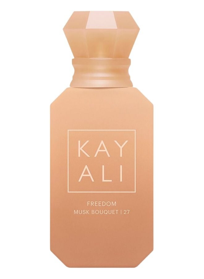 KAYALI Mini Freedom Musk Bouquet | 27 Eau de Parfum Travel Spray – 10 ml (Soft Floral Musk Fragrance with Radiant Blooms, Creamy Woods & Skin-Hugging Warmth) - Image 1
