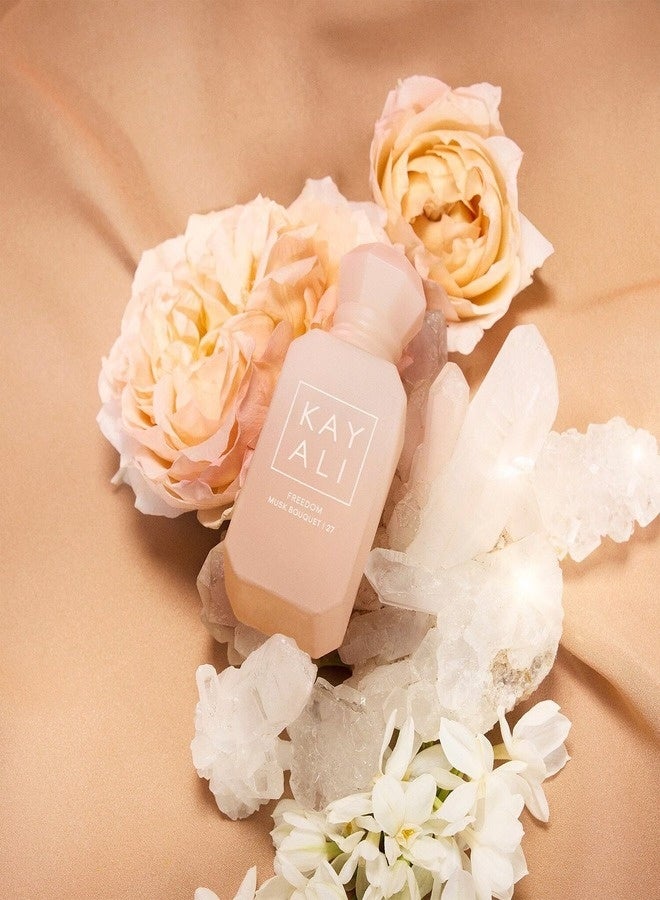 KAYALI Mini Freedom Musk Bouquet | 27 Eau de Parfum Travel Spray – 10 ml (Soft Floral Musk Fragrance with Radiant Blooms, Creamy Woods & Skin-Hugging Warmth) - Image 2