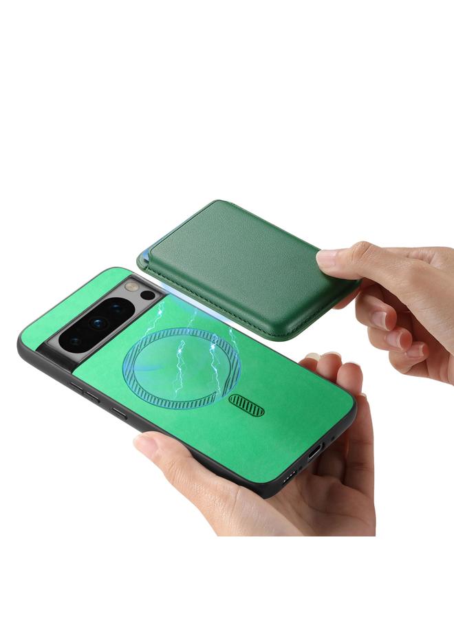 S-TOP Case For Google Pixel 9 Pro Retro Magsafe Card Bag PU Back Cover Phone Case - Image 3