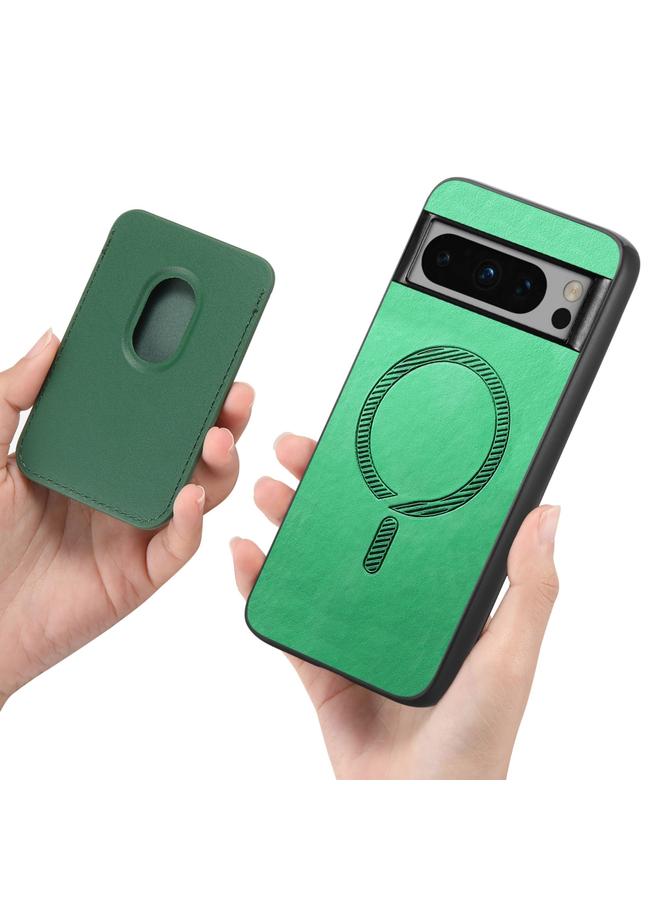 S-TOP Case For Google Pixel 9 Pro Retro Magsafe Card Bag PU Back Cover Phone Case - Image 4